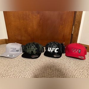 UFC hats. Brand new!  Still with tags